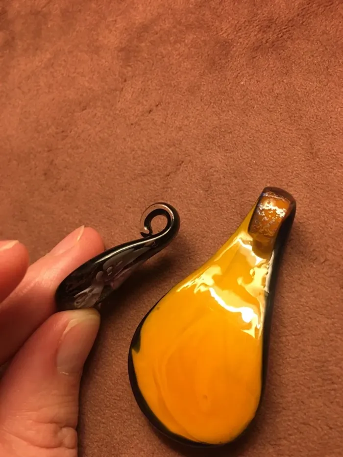 Pendentif en verre soufflé - photo numéro 7