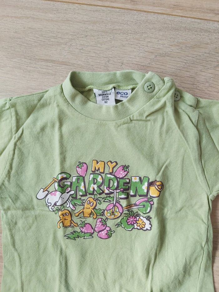 Tee-shirt mixte garçon/fille 3 mois en très bon état (78) - photo numéro 2