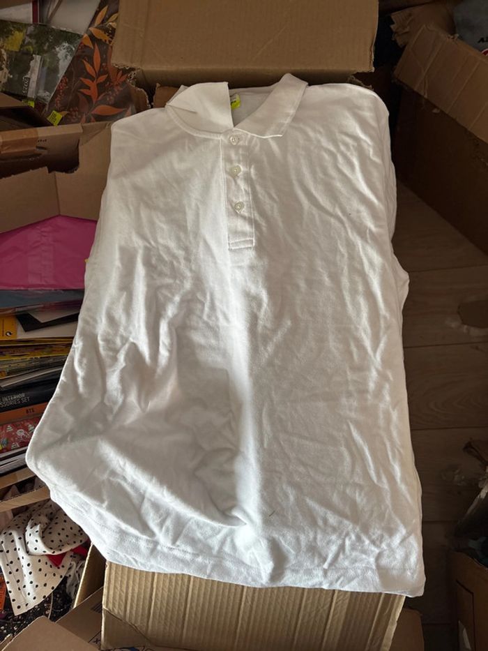 Polo blanc