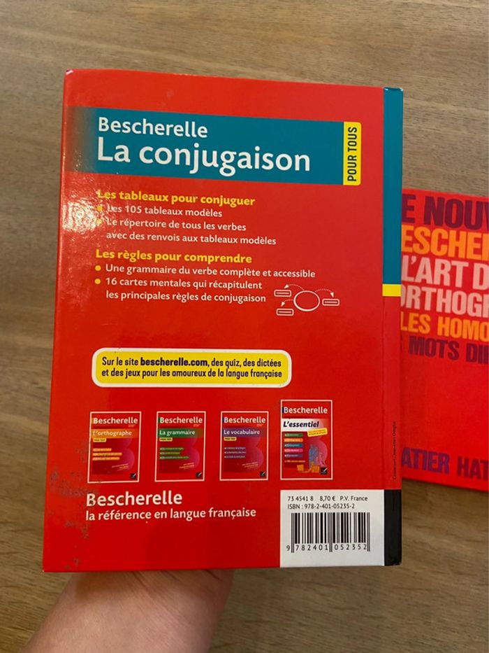 Lot de deux Bescherelle : conjugaison et orthographe, homonymes et mots difficiles - photo numéro 5