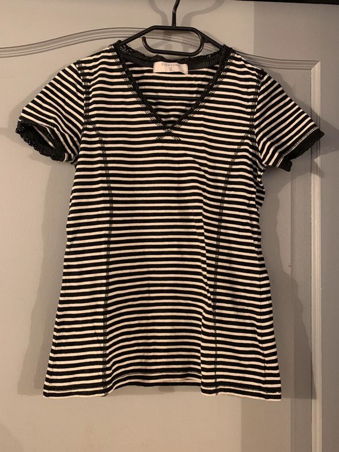 T-shirt à rayures femme