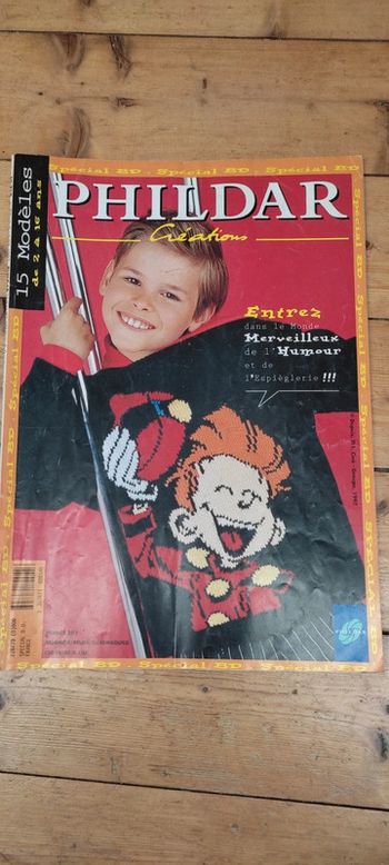 Catalogue tricot Phildar créations spécial BD