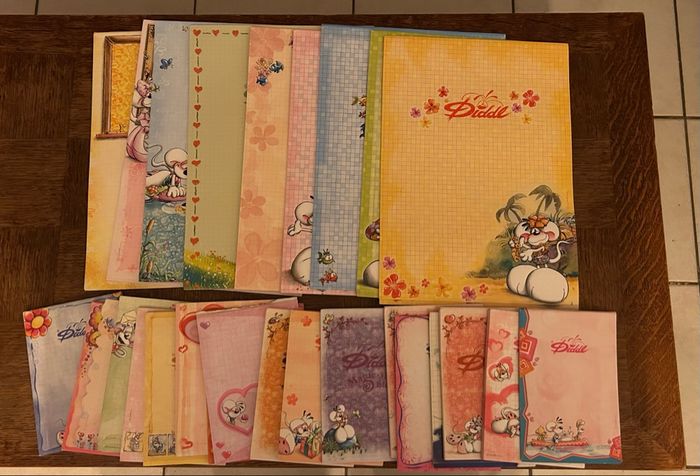 Lot de 30 Feuilles Diddl - photo numéro 2