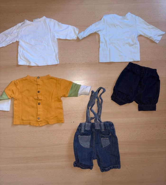 Lot de vêtements ensembles garçon 1 mois - photo numéro 5