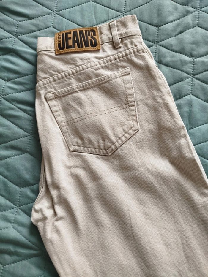 Pantalon homme en jean écru taille 36 - photo numéro 2