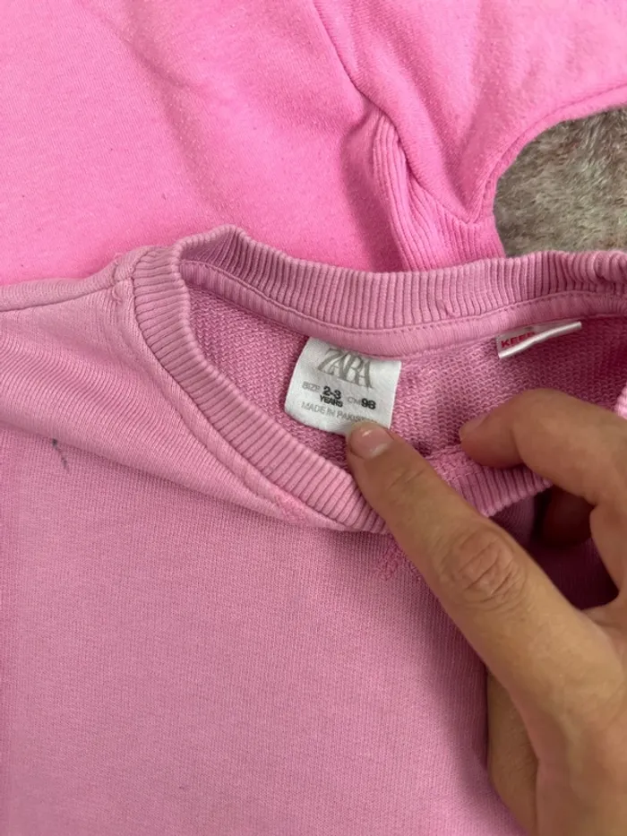 Pull Zara rose - photo numéro 4