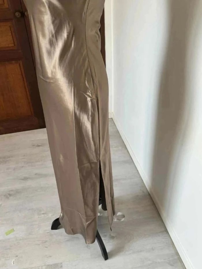 Robe de soirée en satin 38 - photo numéro 4