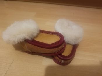 Chaussons laine souples