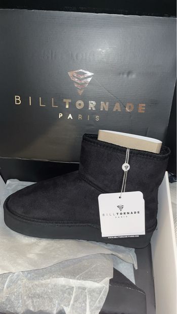 Bottines noir bill tornade Paris