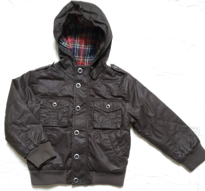 Du Pareil Au Meme veste manteau marron 3 ans