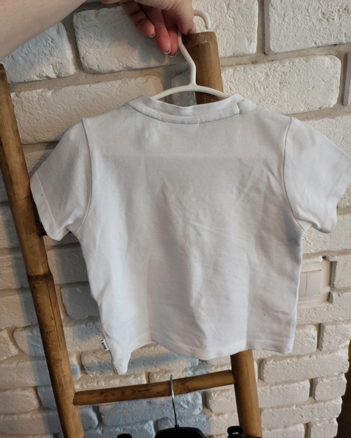 Teeshirt type polo blanc taille 12 mois BOSS neuf - photo numéro 7