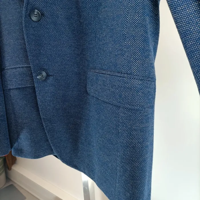 Veste bleue de costume - tailleur homme bleu foncé Di Lorenzo A463 - photo numéro 5