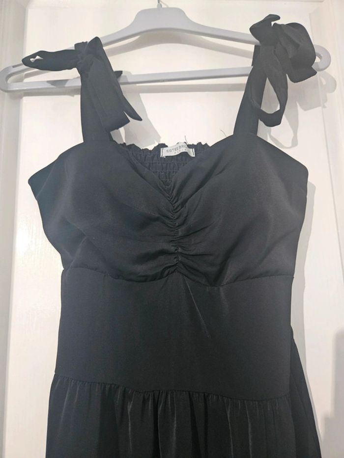 Robe noir longue/midi été - photo numéro 5