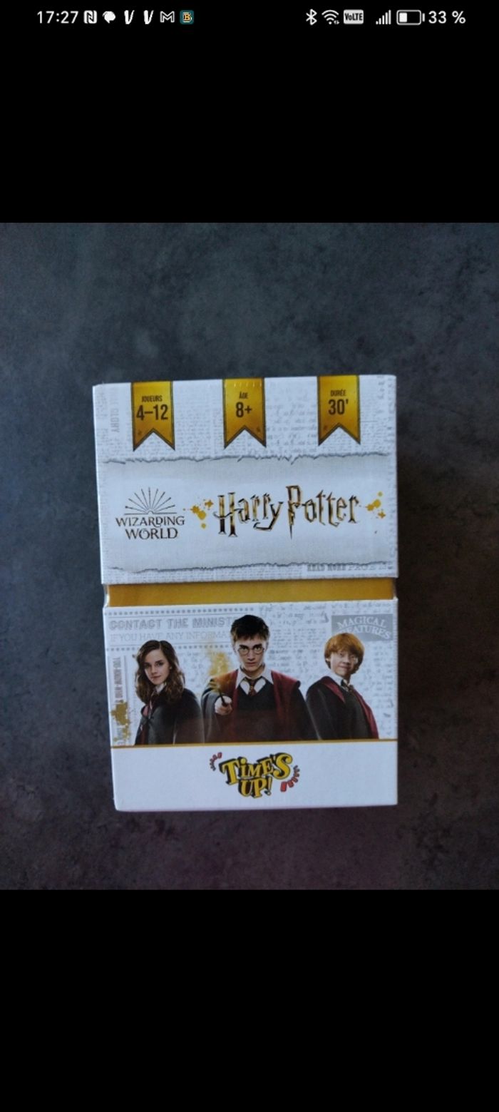 Time's up harry potter