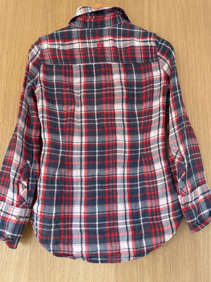 Chemise Berenice rouge bleu XS - photo numéro 2
