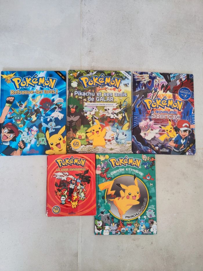 Lot livres pokémon