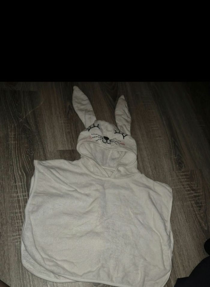 Cape de bain lapin