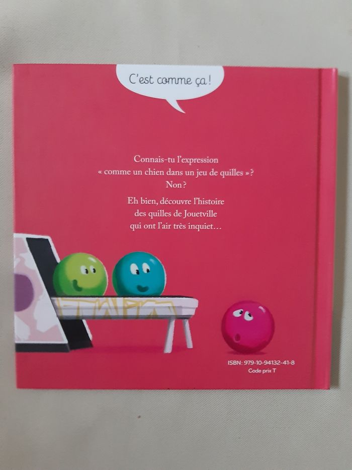 livre enfant - Comme un chien dans un jeu de quilles - Marc Levy - photo numéro 2