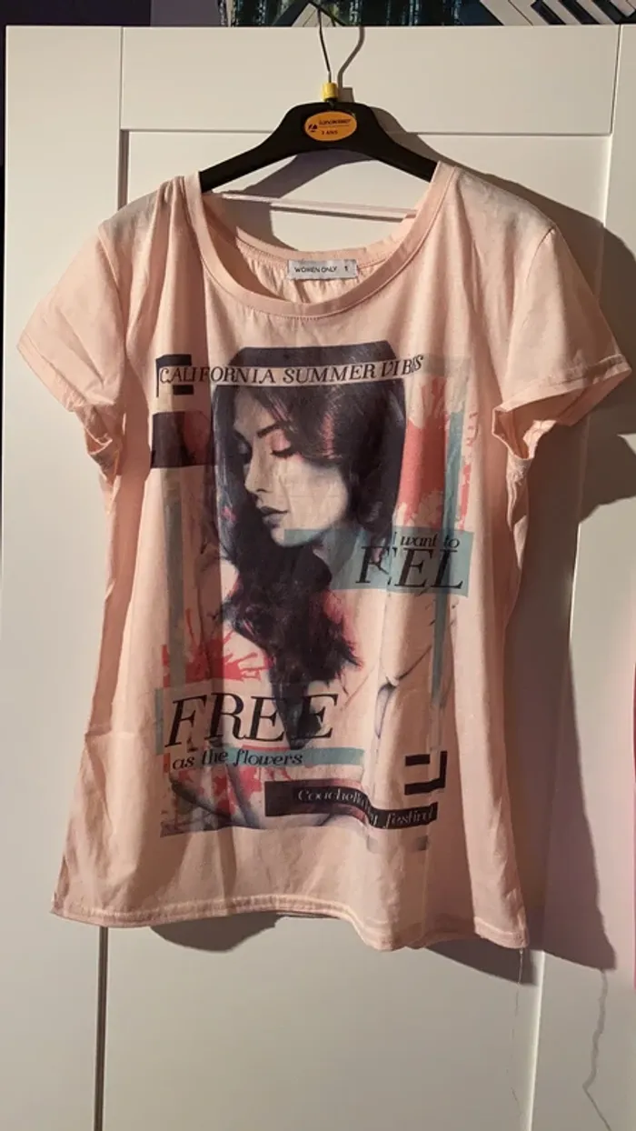 t-shirt rose