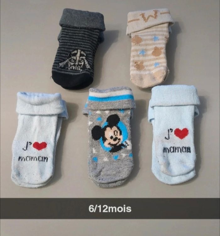 Lot de 5 paires de chaussettes