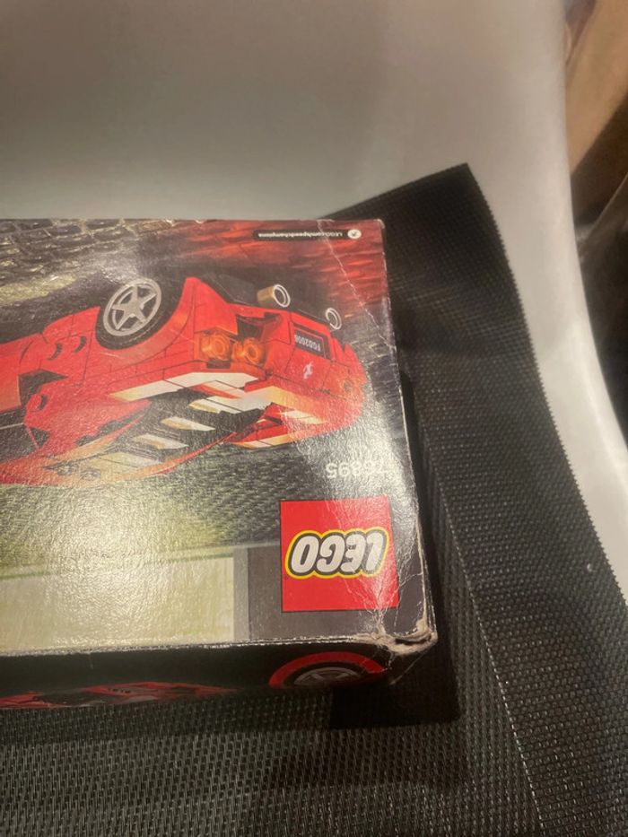 Lego Speed champions 76895 Ferrari F8 Tributo non complet avec notice - photo numéro 4
