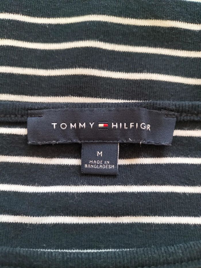 T Shirts Femme Marinière Tommy Hilfiger - M - photo numéro 6