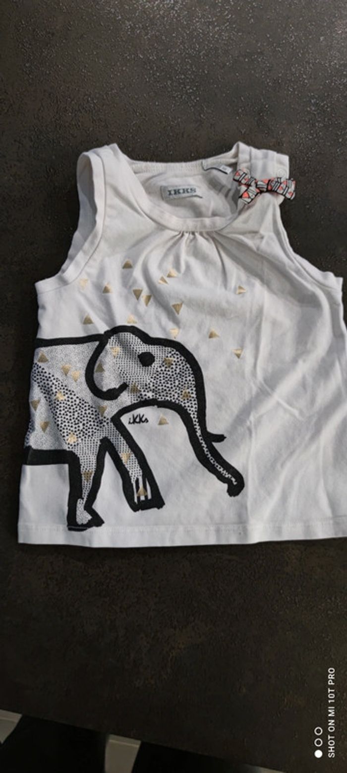 Tee shirt sans manches