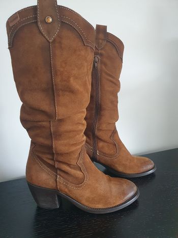 Bottes tout cuir