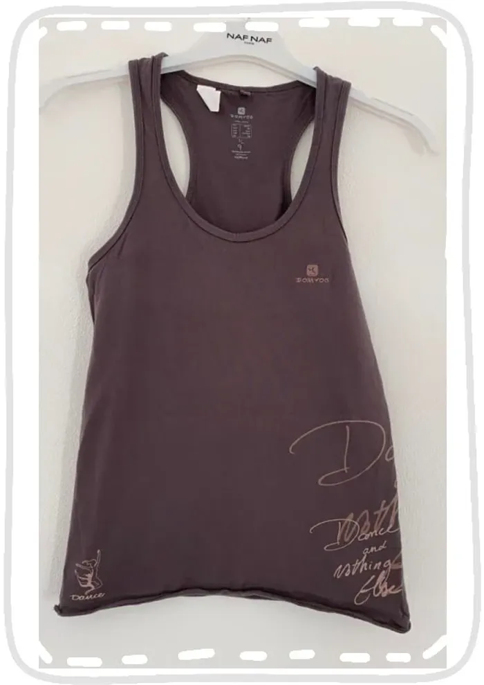 Domyos Top Danse Marron Taille 36/S