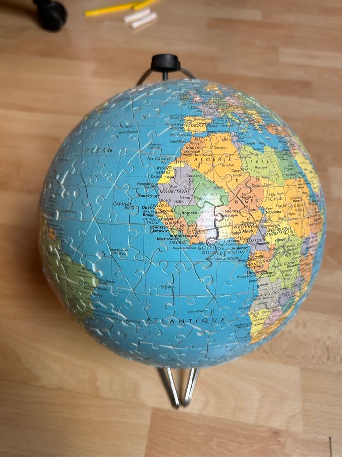 Puzzle globe - photo numéro 3