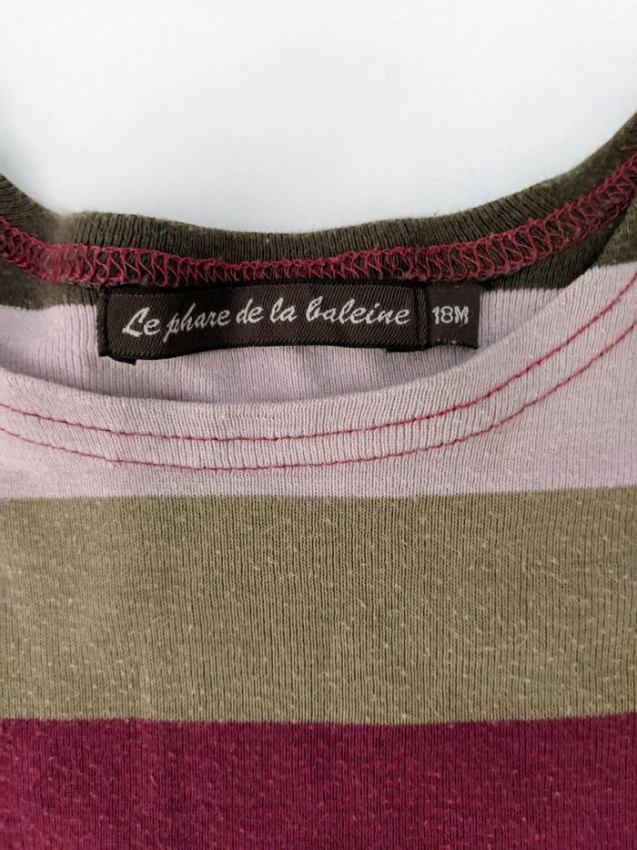 Pull marinière rayée le Phare de la Baleine 18 mois 81 cm - photo numéro 2