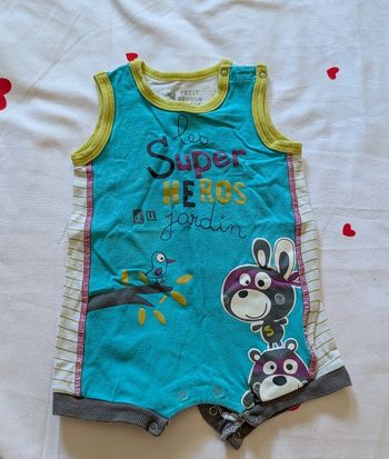 Combi été bébé petit baguin 