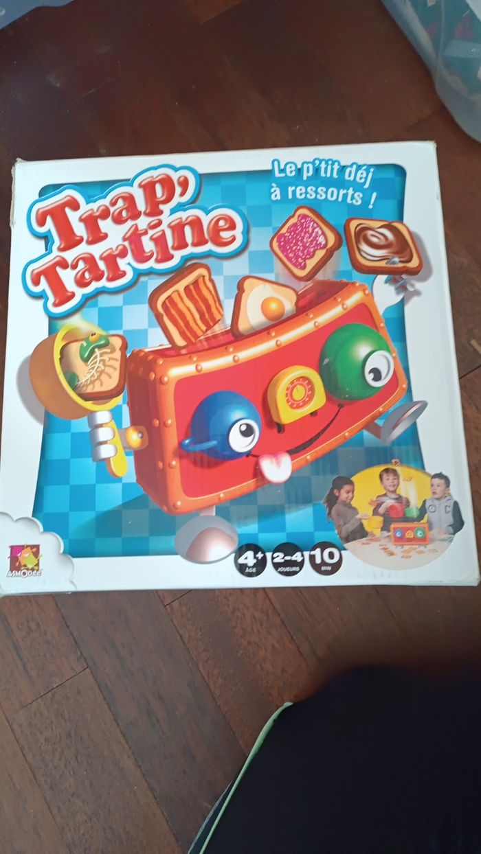Jeux de société trap tartine