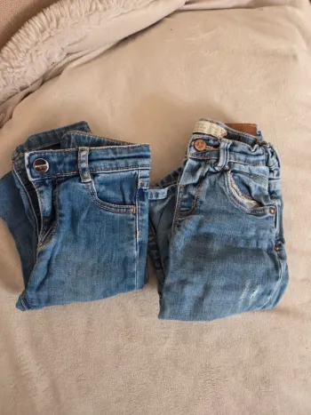 Lot jean Zara/ Jacadi 12 mois