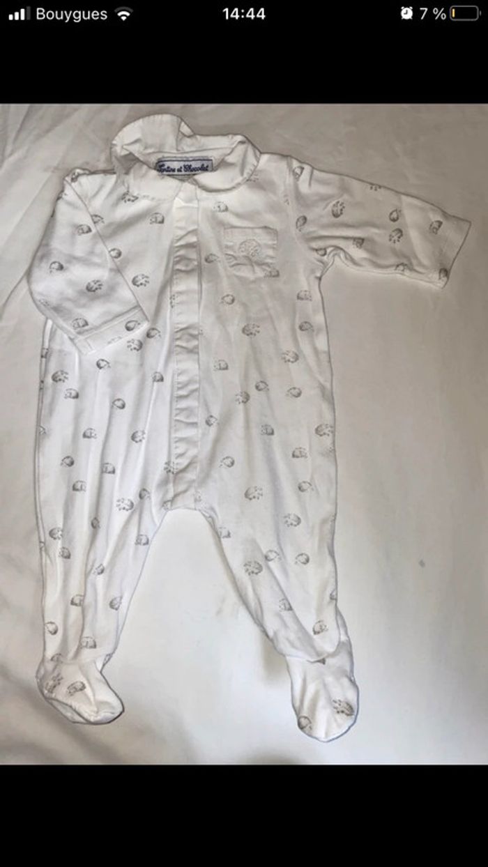 Pyjama coton mixte