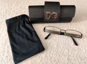 Monture lunettes de vue femme d&g avec étui boîte
