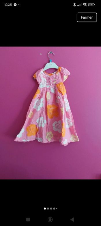 Robe Vertbaudet 2 ans b1 