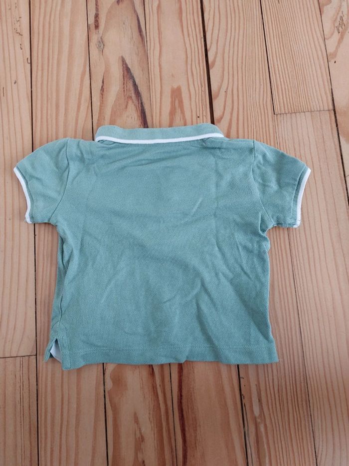 Polo/t-shirt vert - photo numéro 3