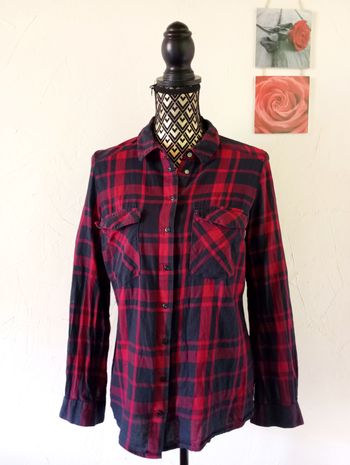 🌸Chemise à carreaux, Pimkie, taille M