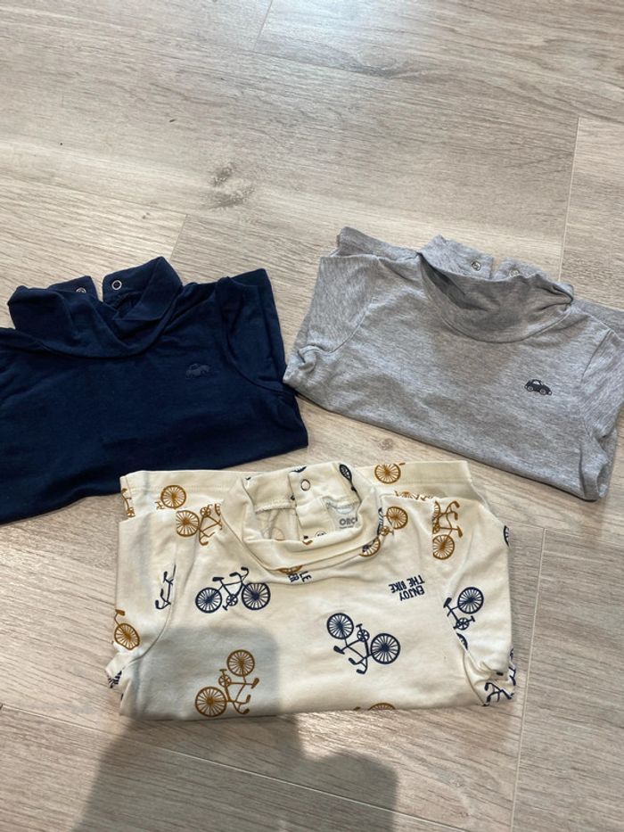 Pull col roulé