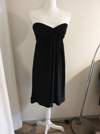 Petite robe bustier noir taille S