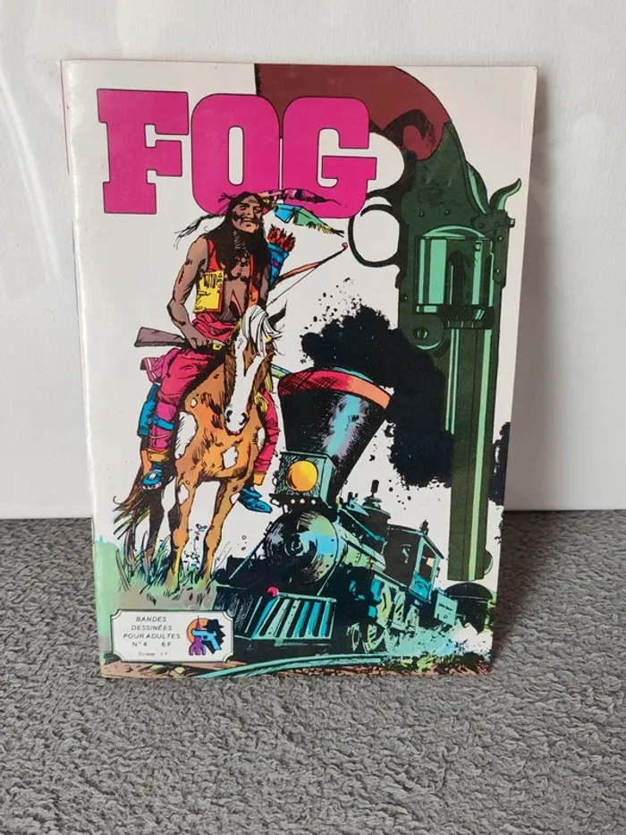 BD vintage FOG – collection Mondial Ciné (Artima, 1966 – adaptation western en couleurs
