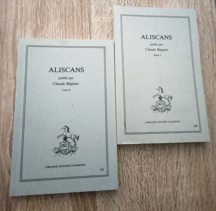 Aliscans Tome 1 et 2