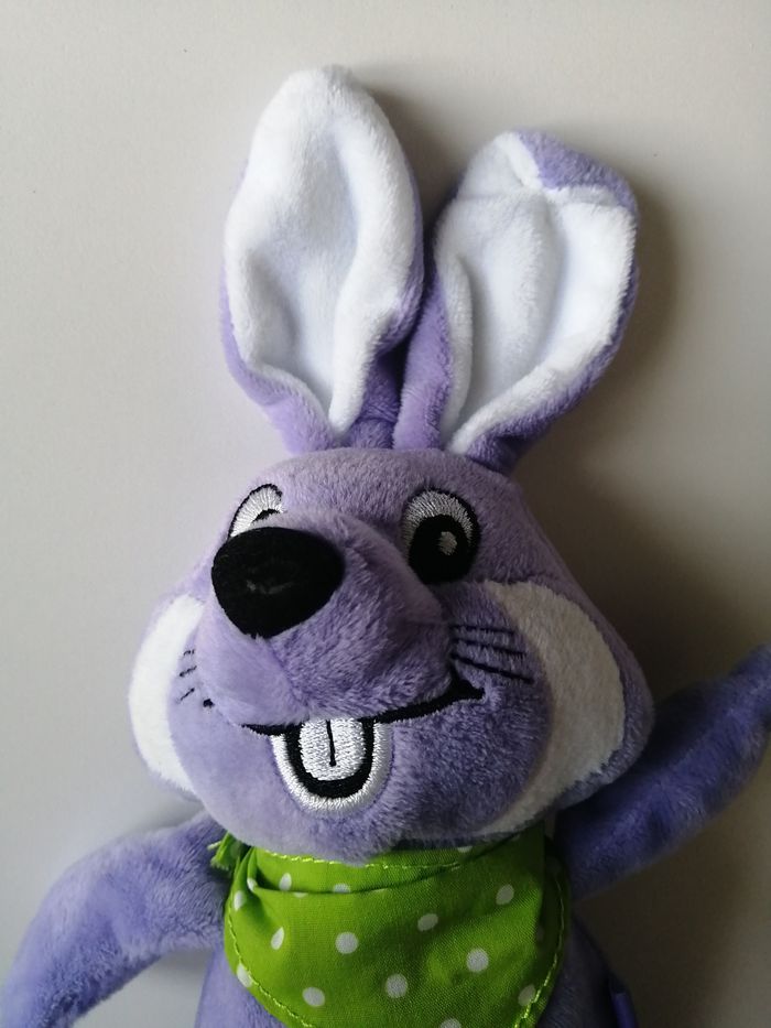 peluche publicitaire lapin milka - photo numéro 4