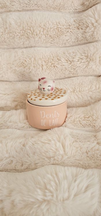 Magnifique boîte a dent de lait chat 🐱 Neuf