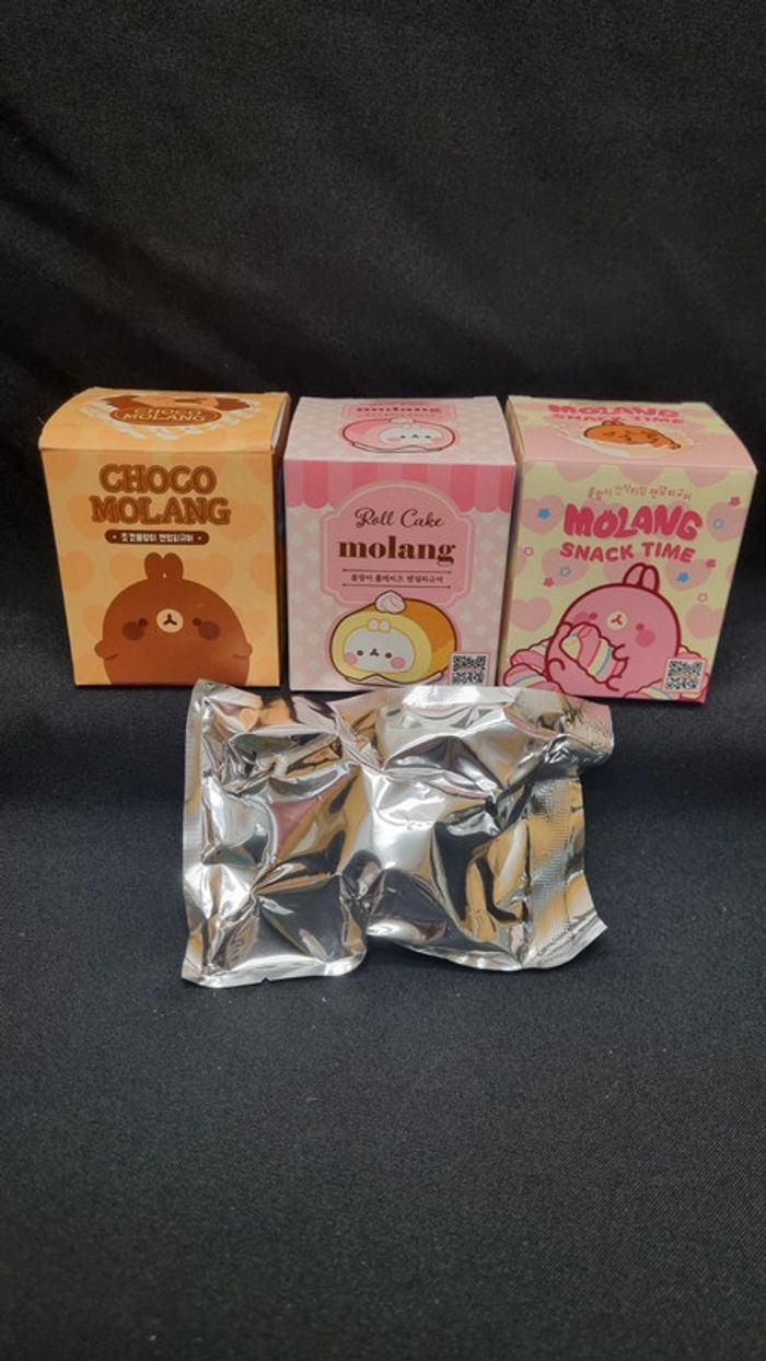 Lot de 3 Blind Box Choco, Snack Time, Roll Cake - Corée du Su