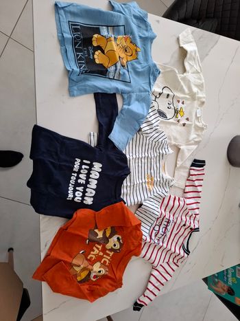 Lot de tee shirts manches longues