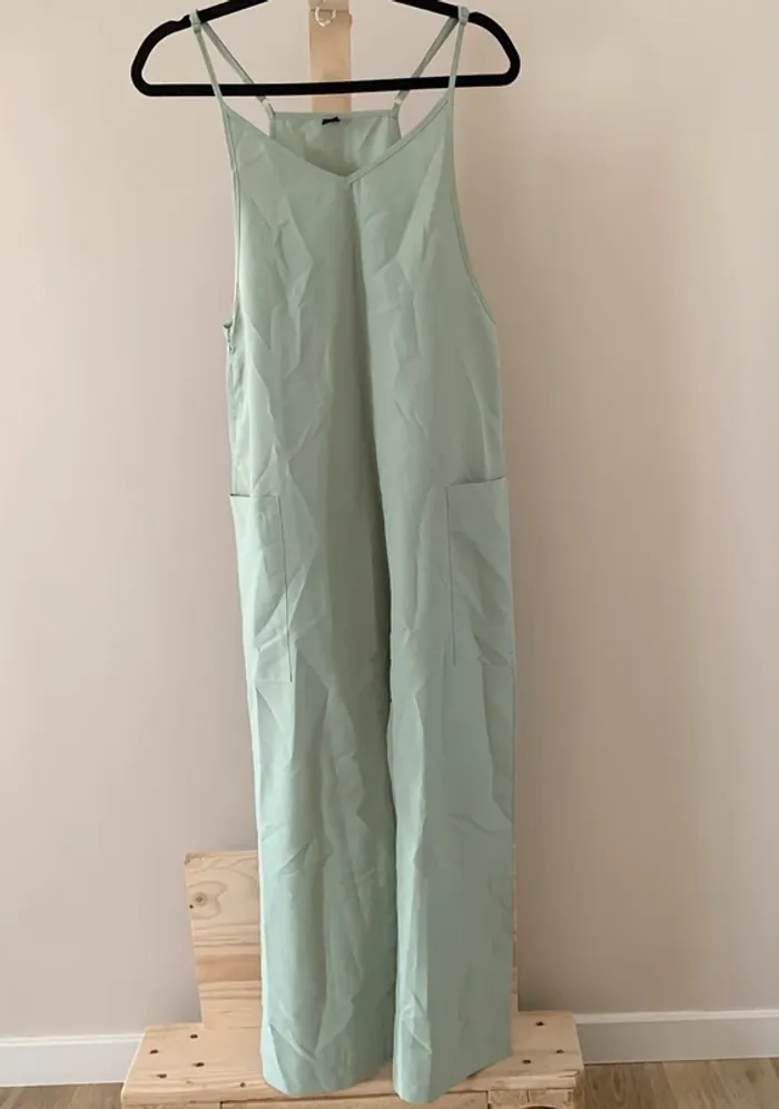 🟢 Combinaison pantalon verte - taille XS - Shein