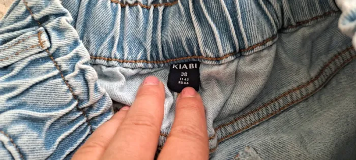 Jeans ceinture élastique, Kiabi, 38 - photo numéro 2