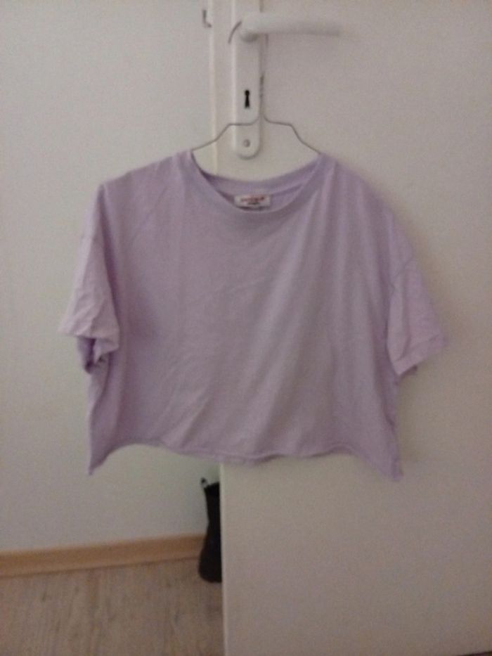 Tee shirt courte Jennyfer